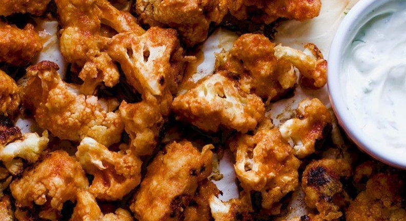 Sriracha Cauliflower Poppers Sriracha Cauliflower Poppers