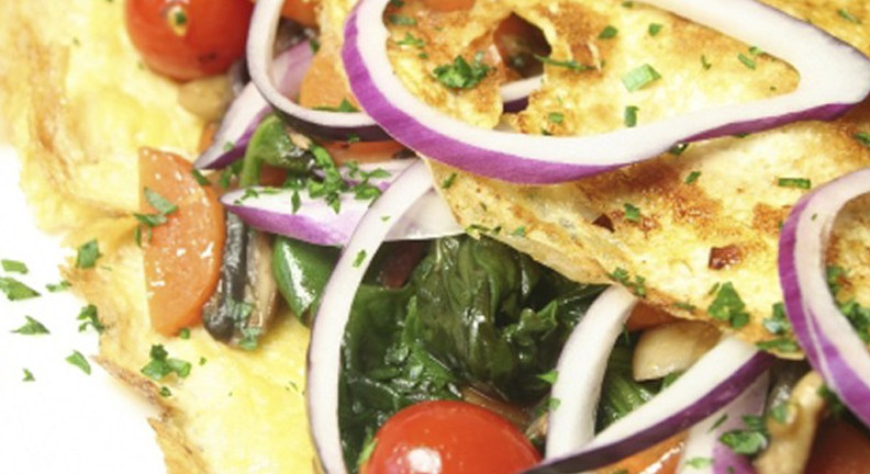 Loaded Veggie Omelette Loaded Veggie Omelette