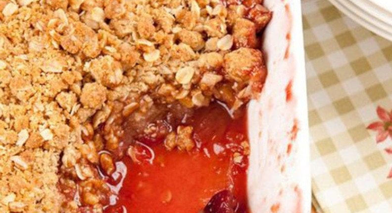 Apple Cranberry Oat Crumble Apple Cranberry Oat Crumble