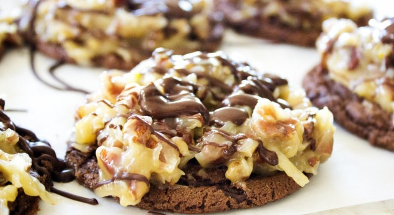 German Chocolate Cake Cookies German Chocolate Cake Cookies