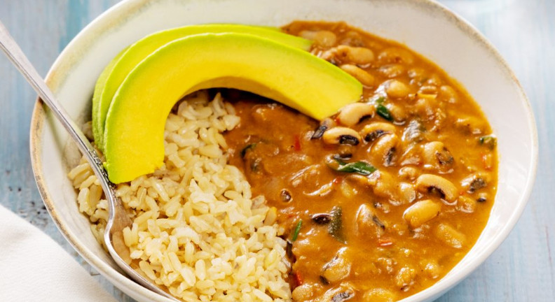 Curried Black-Eyed Peas Curried Black-Eyed Peas