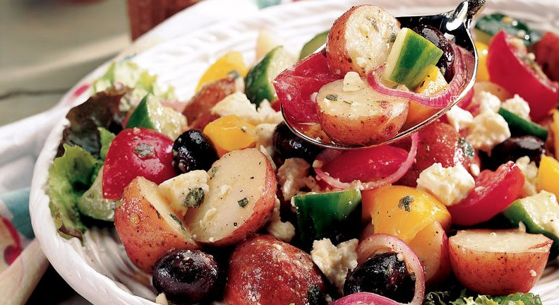 Greek Potato Salad Greek Potato Salad