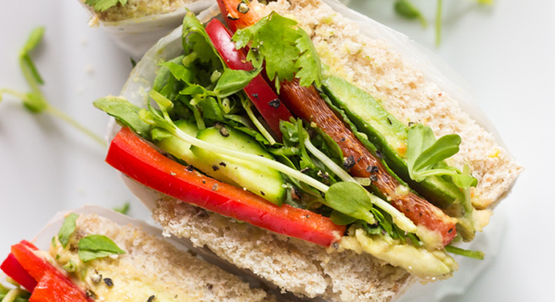 All Veggie Sandwich All Veggie Sandwich