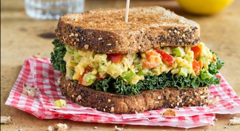 Chickpea Salad Sandwich Chickpea Salad Sandwich