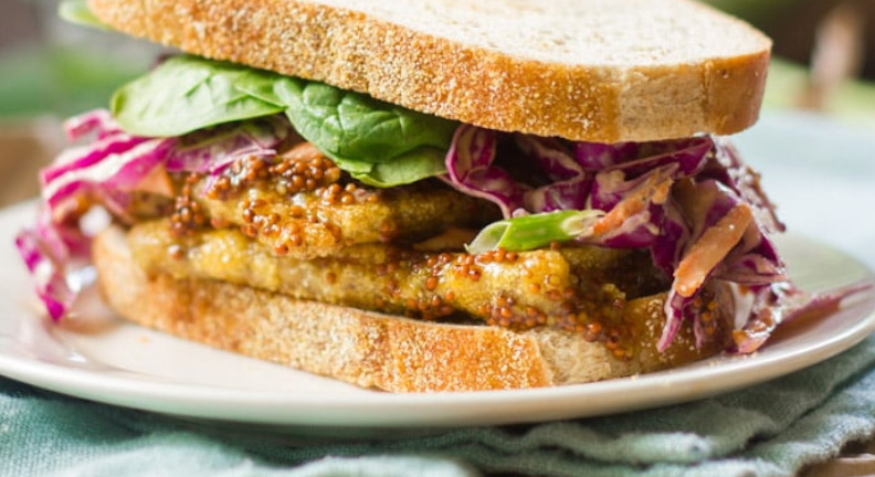 Crispy Maple-Dijon Tempeh Crispy Maple-Dijon Tempeh