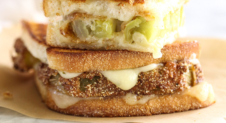 Fried Green Tomatoes Grilled Cheese Fried Green Tomatoes Grilled Cheese
